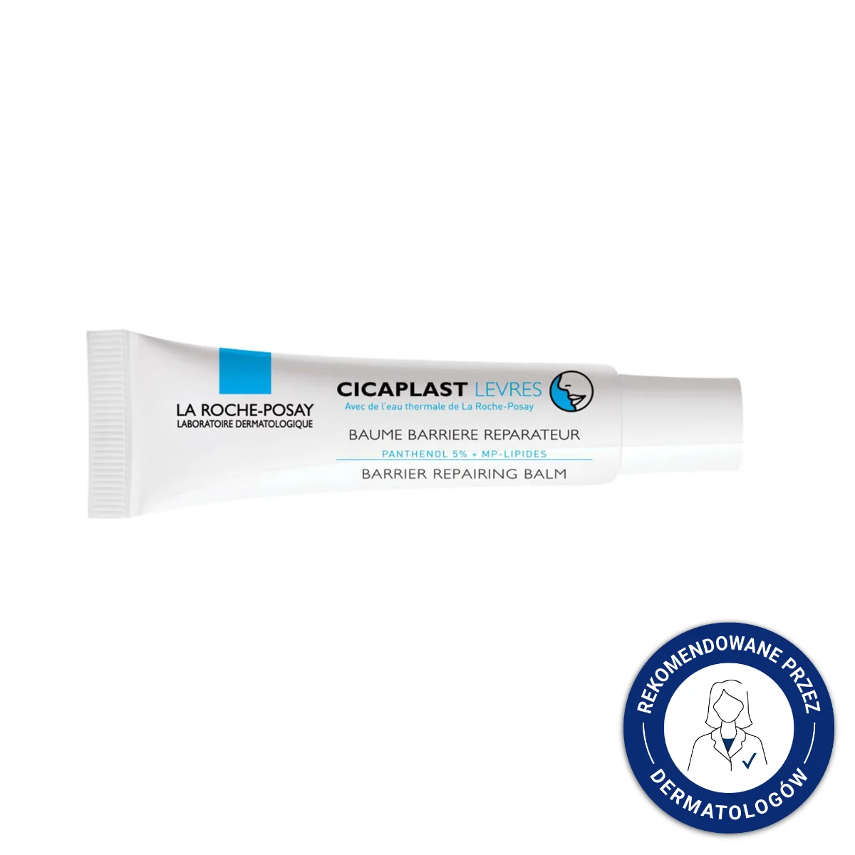 La Roche-Posay Cicaplast, barierowy balsam do ust o działaniu regenerującym, 7,5 ml