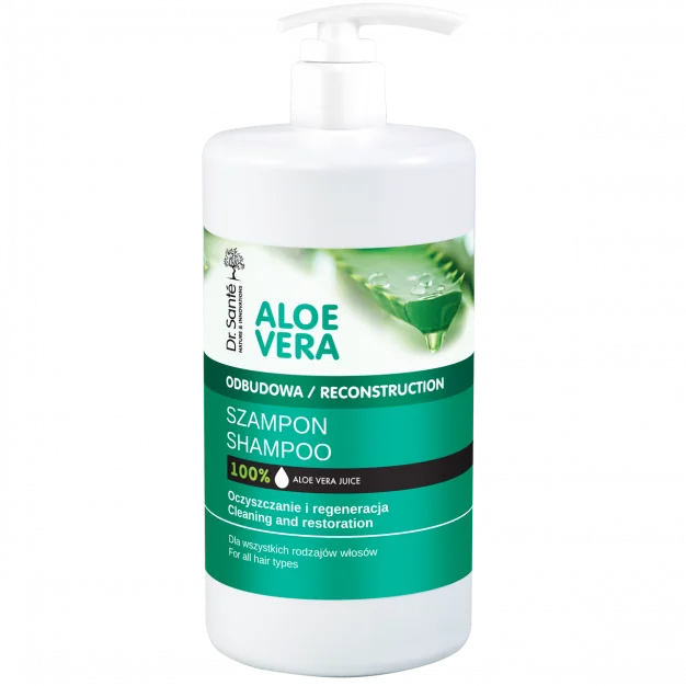 Dr. Santé Aloe Vera Odbudowa szampon do włosów Oczyszczenie i regeneracja, 1000 ml