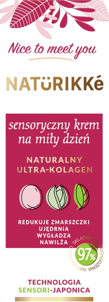 I’m Natürikké Naturalny Ultra-Kolagen, sensoryczny krem na miły dzień, 50 ml