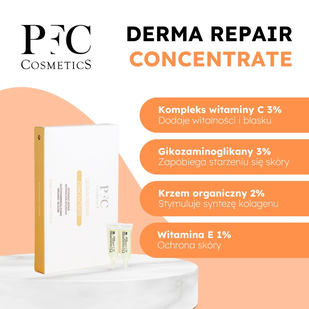 PFC Derma Repair koncentrat naprawczy 10 ampułek x 5 ml