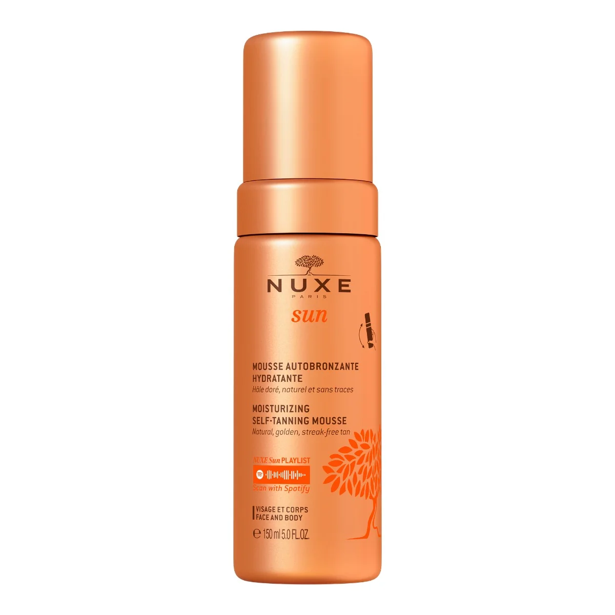 Nuxe Sun samoopalacz w piance, 150 ml