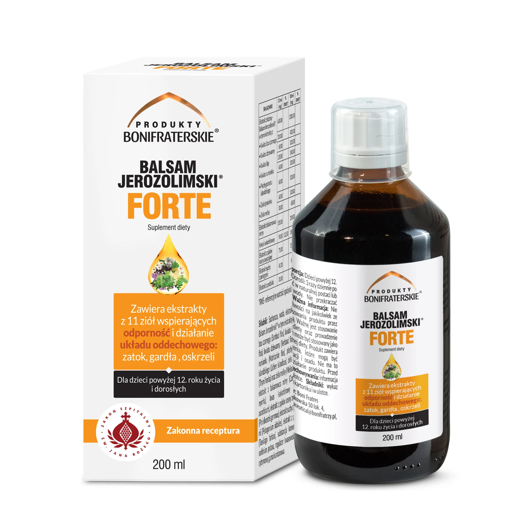 Balsam Jerozolimski Forte, 200 ml