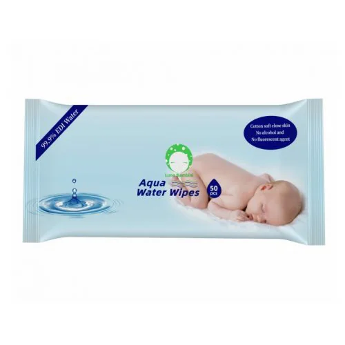 Luna Bambini Aqua Water Wipes chusteczki wodne, 50 szt.