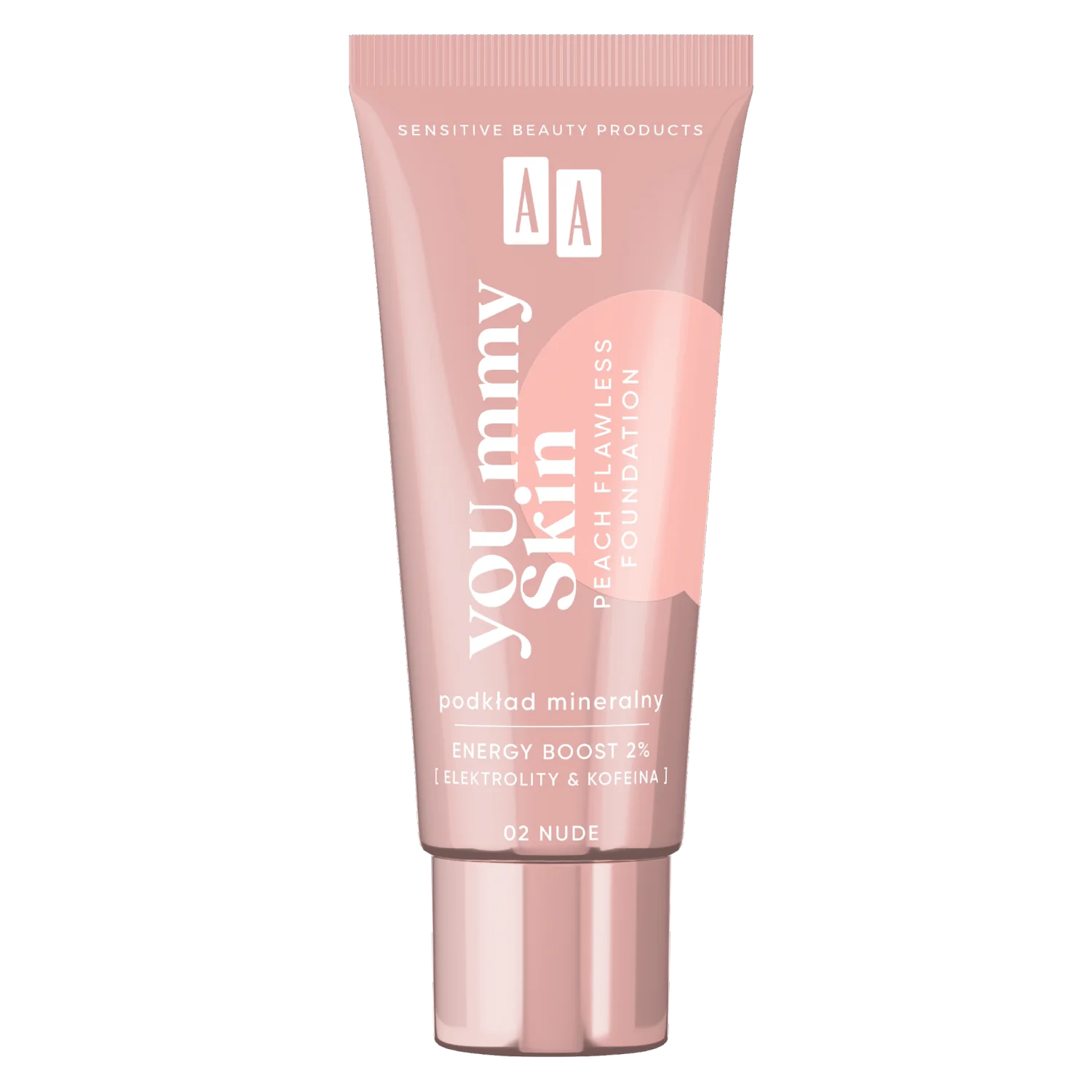 AA YOU.mmy Skin podkład mineralny dodający blasku 02 Nude, 30 ml