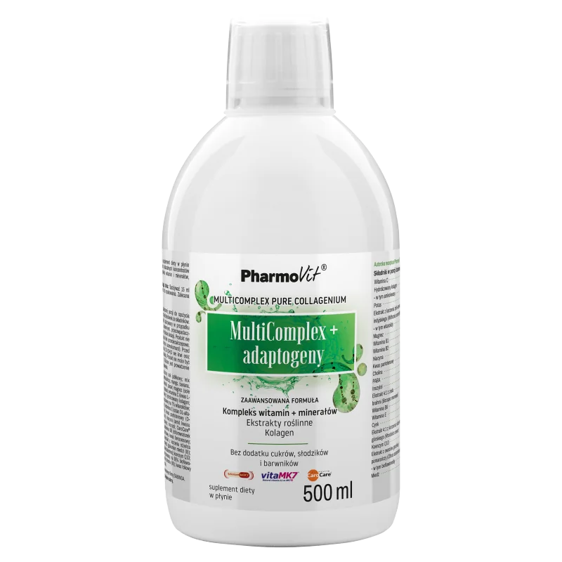 Pharmovit Multicomplex + Adaptogeny, suplement diety, 500 ml