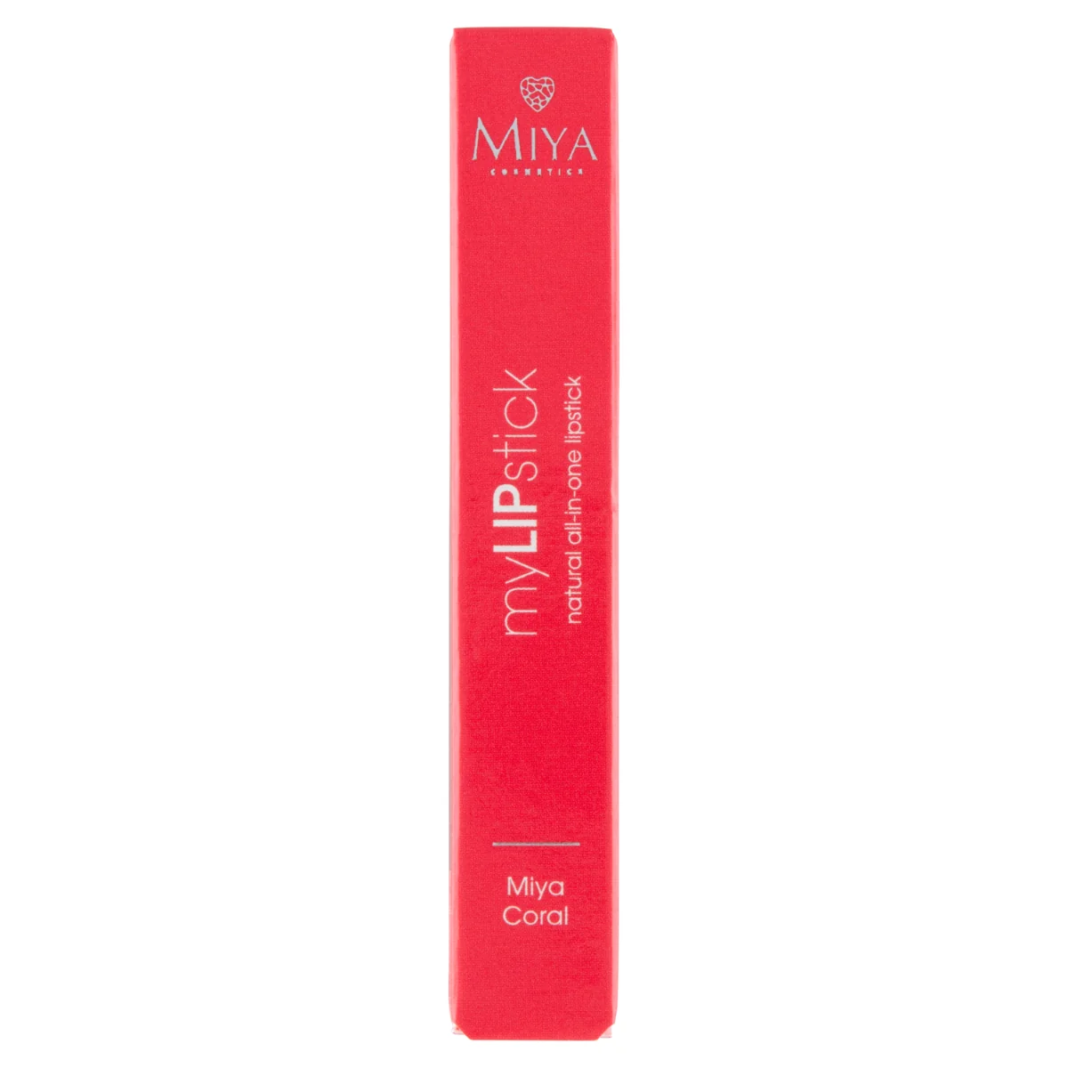 Miya myLIPstick naturalna pielęgnująca szminka all-in-one Miya Coral, 2,5 g