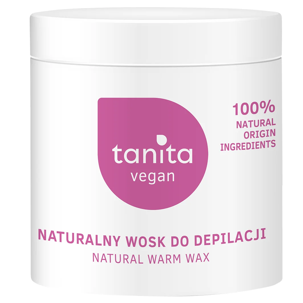 Tanita Vegan naturalny wosk do depilacji twarzy i ciała, 250 ml