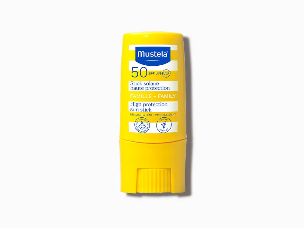 Mustela Sztyft przeciwsłoneczny SPF 50, 9 ml