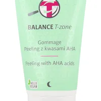 Flos-Lek Balance T-Zone, gommage peeling z kwasami AHA, 125 g