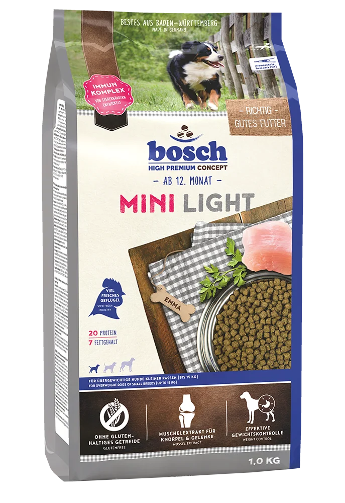 Bosch Mini Adult Light, karma dla psów, 1 kg