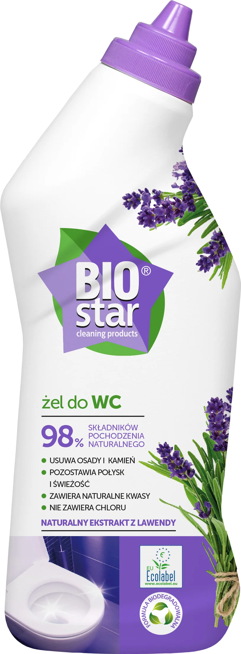 BIOstar Żel do WC, 750 ml