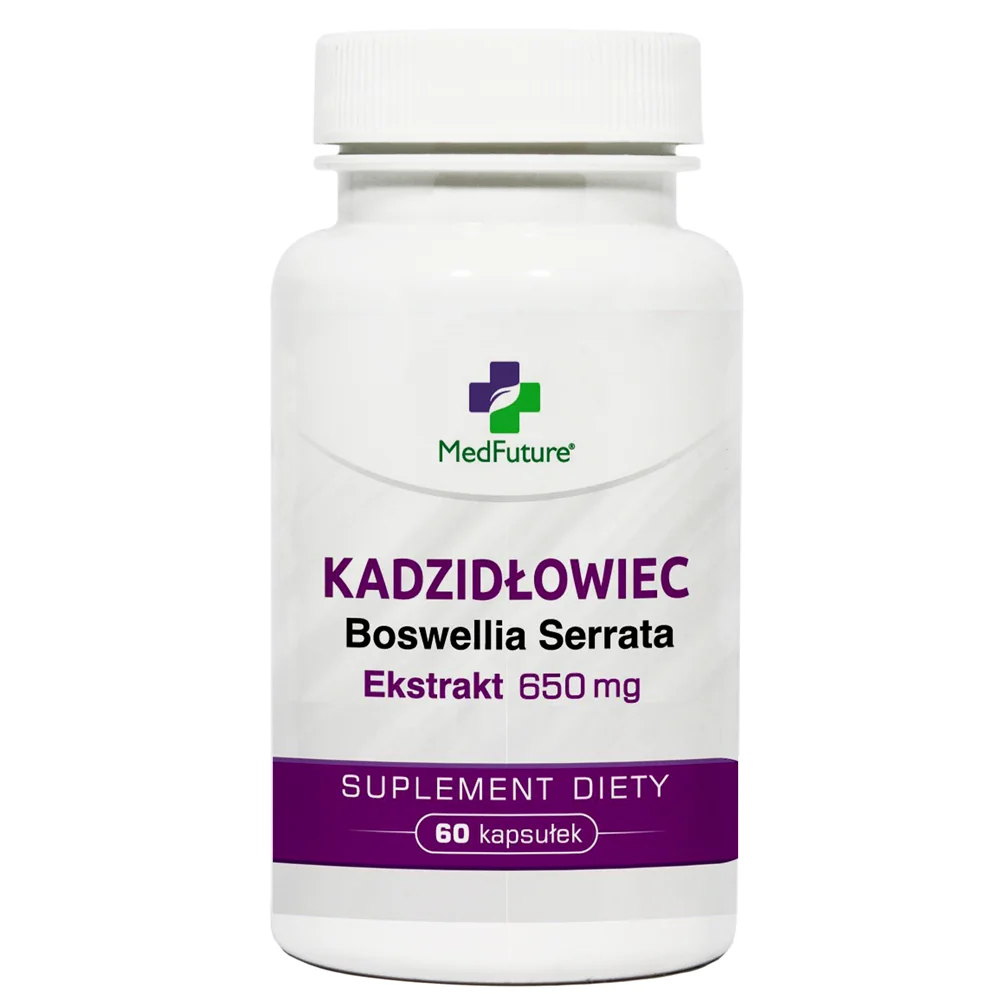 MedFuture Kadzidłowiec, ekstrakt 650 mg, 60 kapsułek