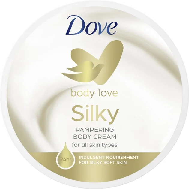 Dove Nourishing Body Care Silky krem do ciała odżywczy, 300 ml 