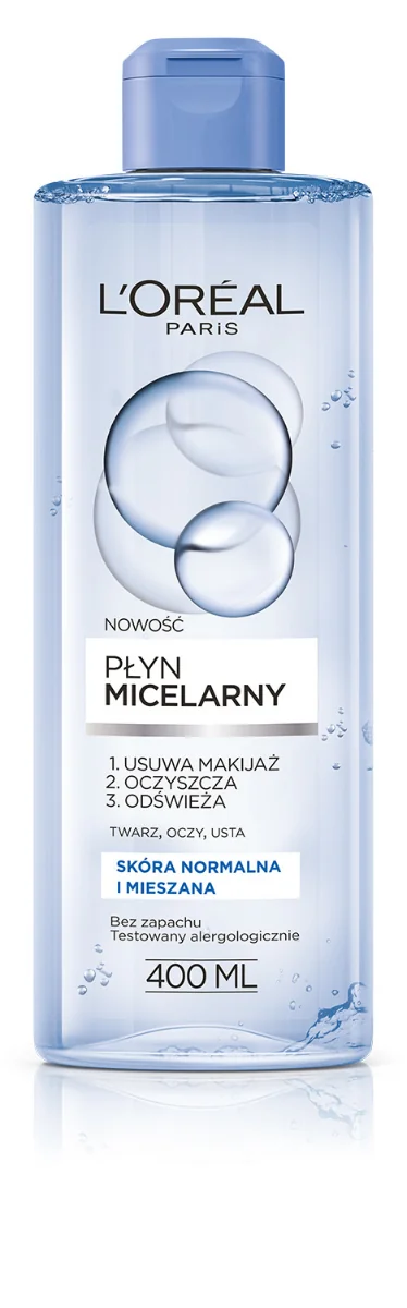 L`Oreal Paris Skin Expert Płyn micelarny Skóra normalna i mieszana, 400 ml