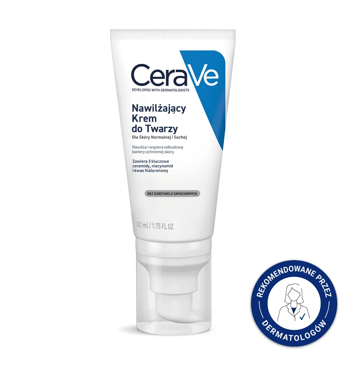 Cerave nawilżający krem do twarzy, 52 ml