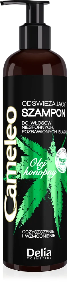 Delia Cameleo Green szampon z olejem konopnym, 200 ml