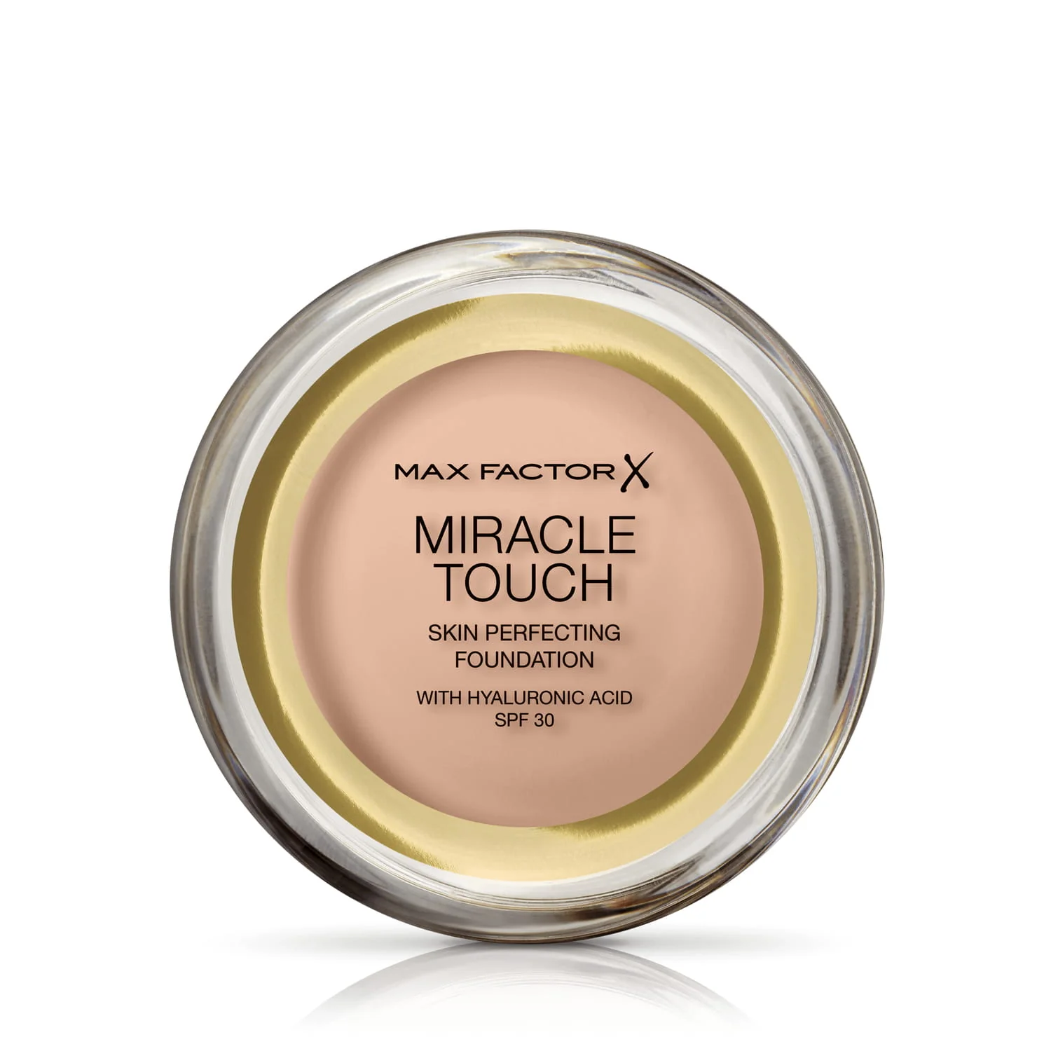 Max Factor Miracle Touch kompaktowy podkład do twarzy nawilżający nr 40, Creamy Ivory, 11,5 g