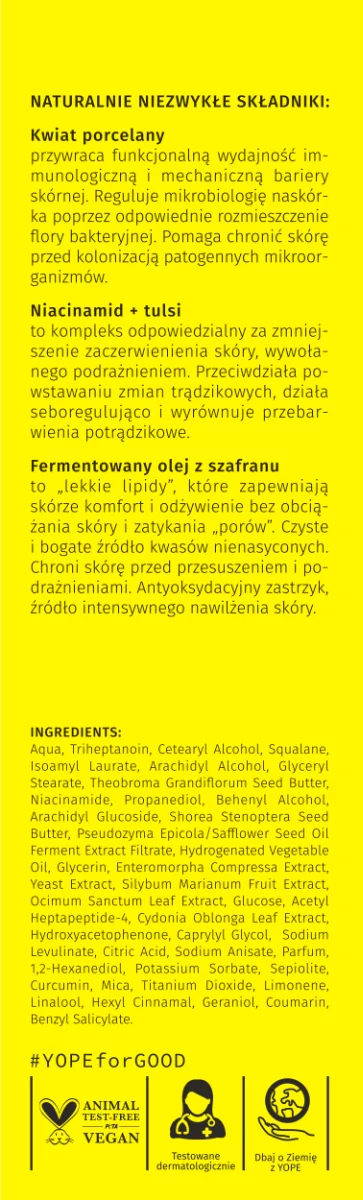 YOPE Skin Progress krem do twarzy korneoterpeutyczny, 50 ml