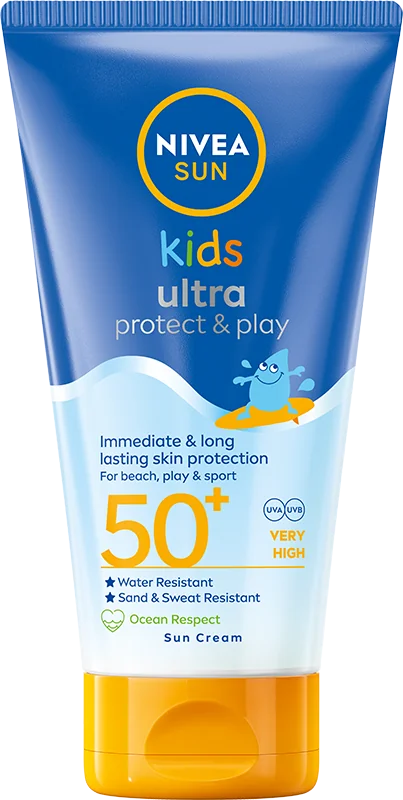 Nivea Sun Kids Swim&Play balsam ochronny na słońce dla dzieci SPF 50+, 150 ml