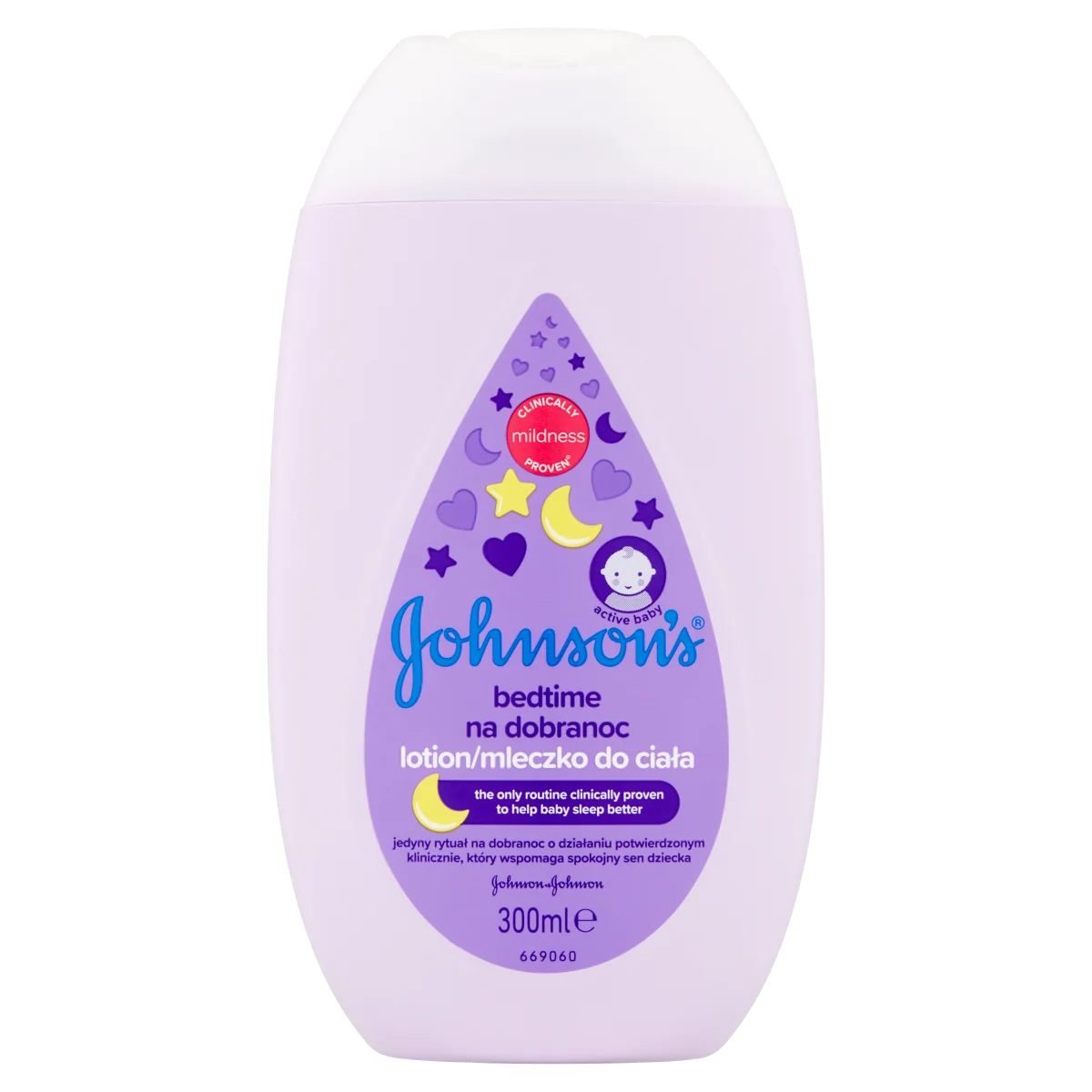 Johnson’s Bedtime Lotion, mleczko do ciała dla dzieci na dobranoc, 300 ml