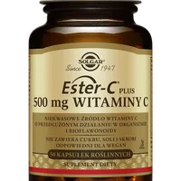 Solgar Ester C-Plus 500 mg Witamina C, suplement diety, 50 kapsułek