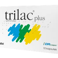 Trilac Plus, suplement diety, 10 kapsułek