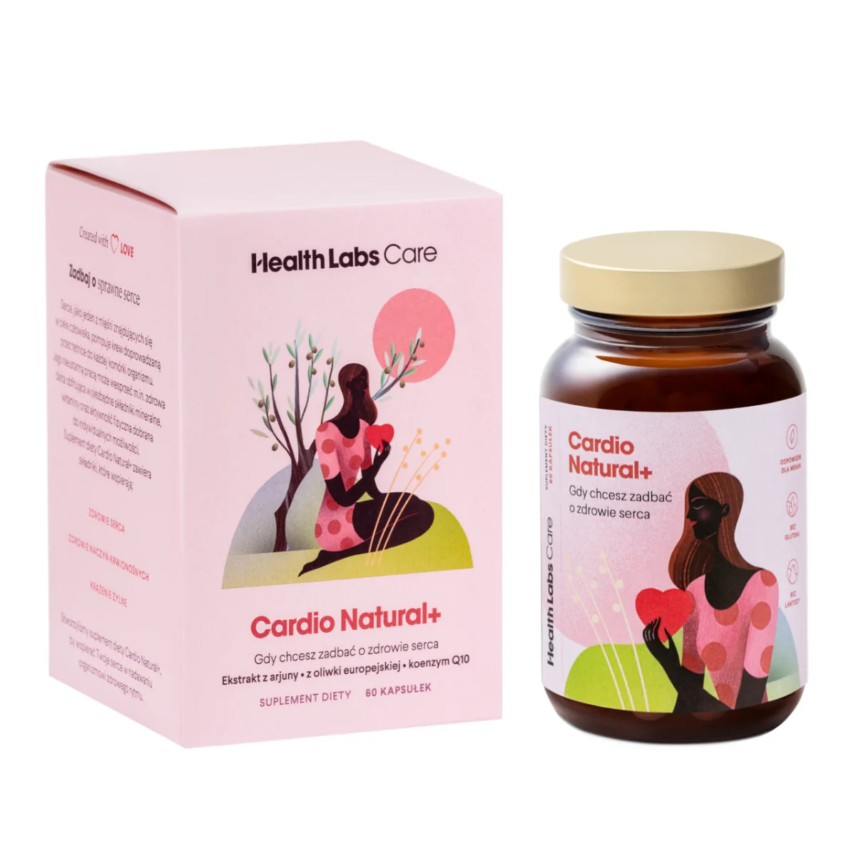 Health Labs Care Cardio Natural+, 60 kapsułek