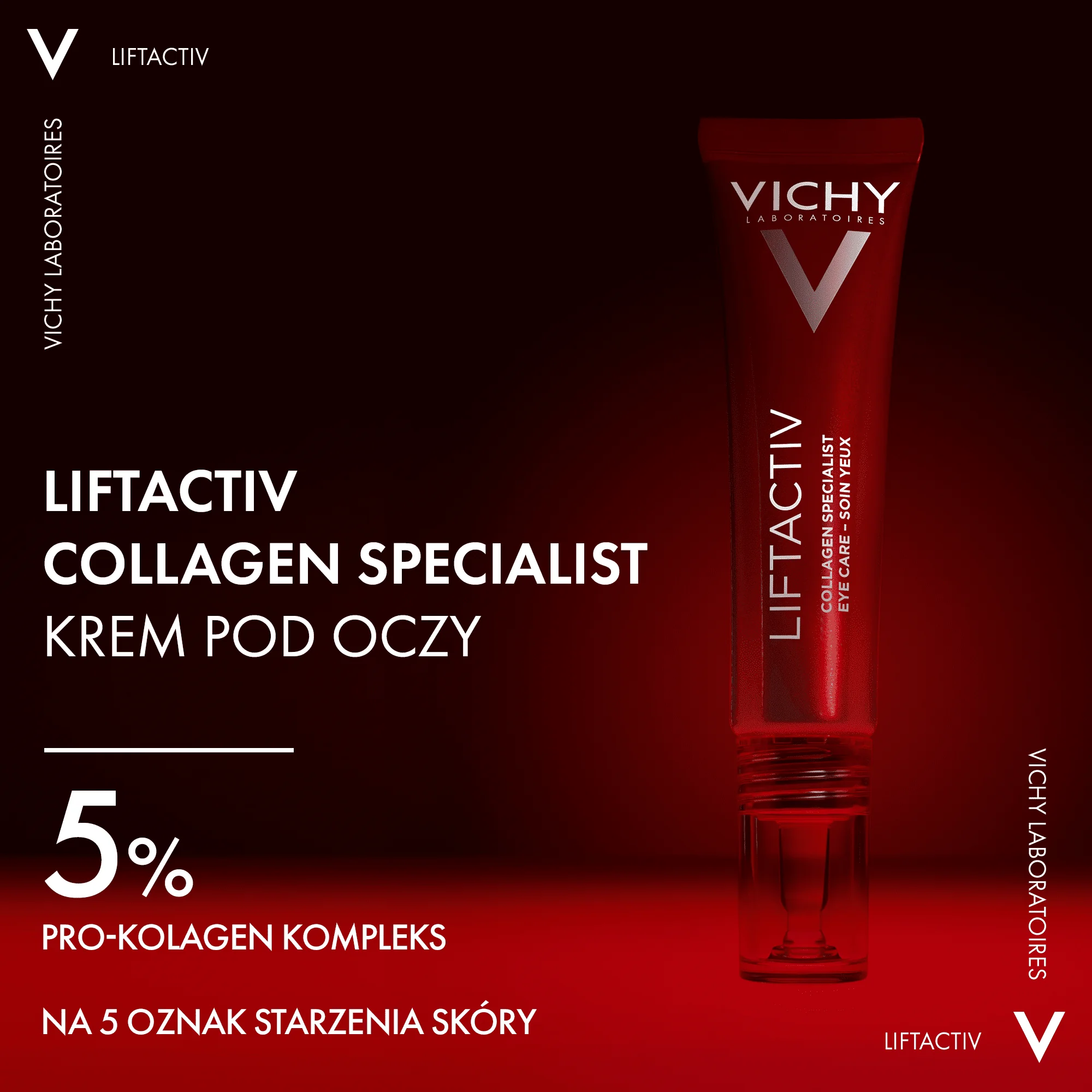 Vichy Liftactiv Collagen Specialist krem pod oczy 15 ml