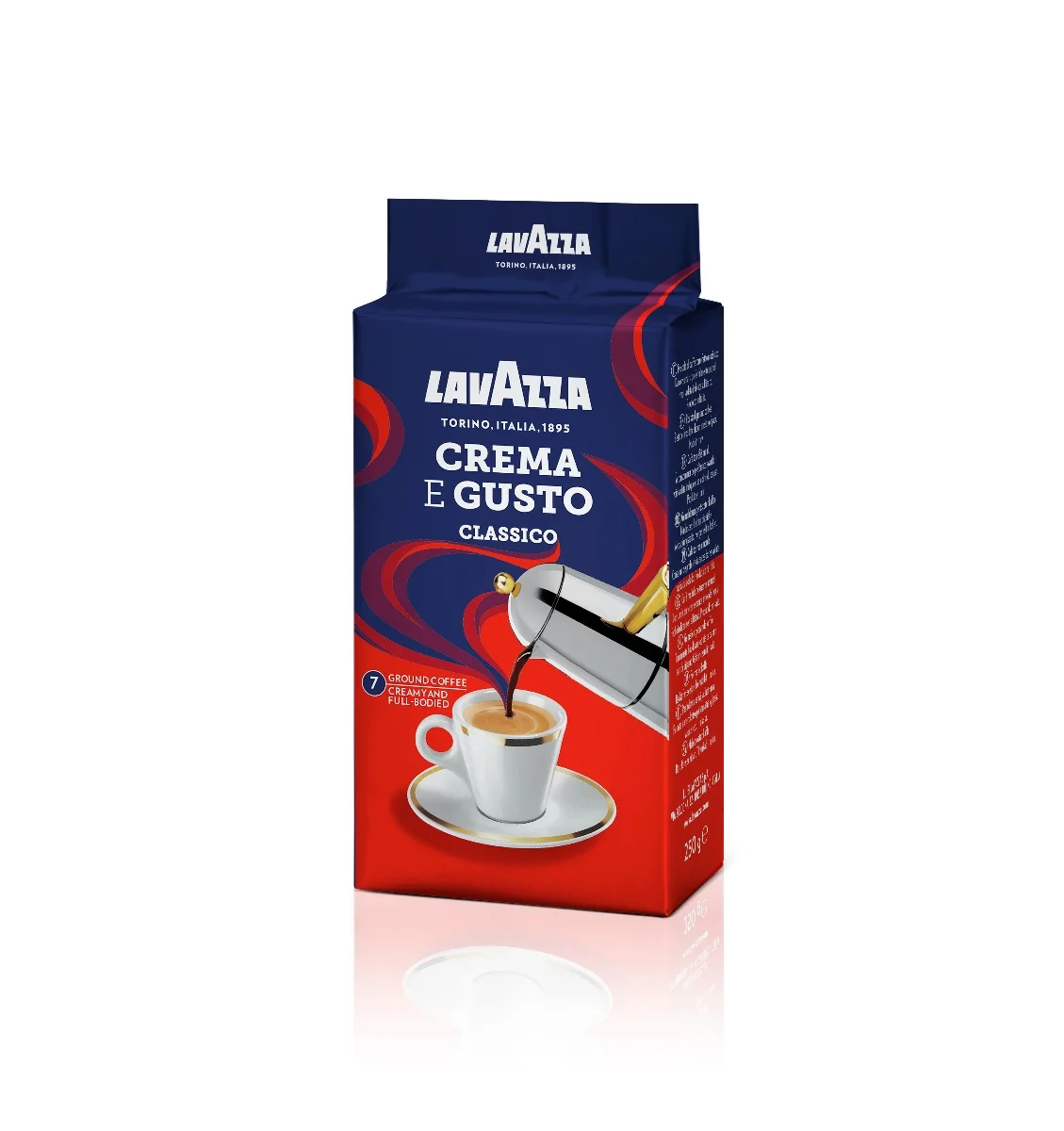 Lavazza Crema e Gusto Classico kawa mielona, 250 g