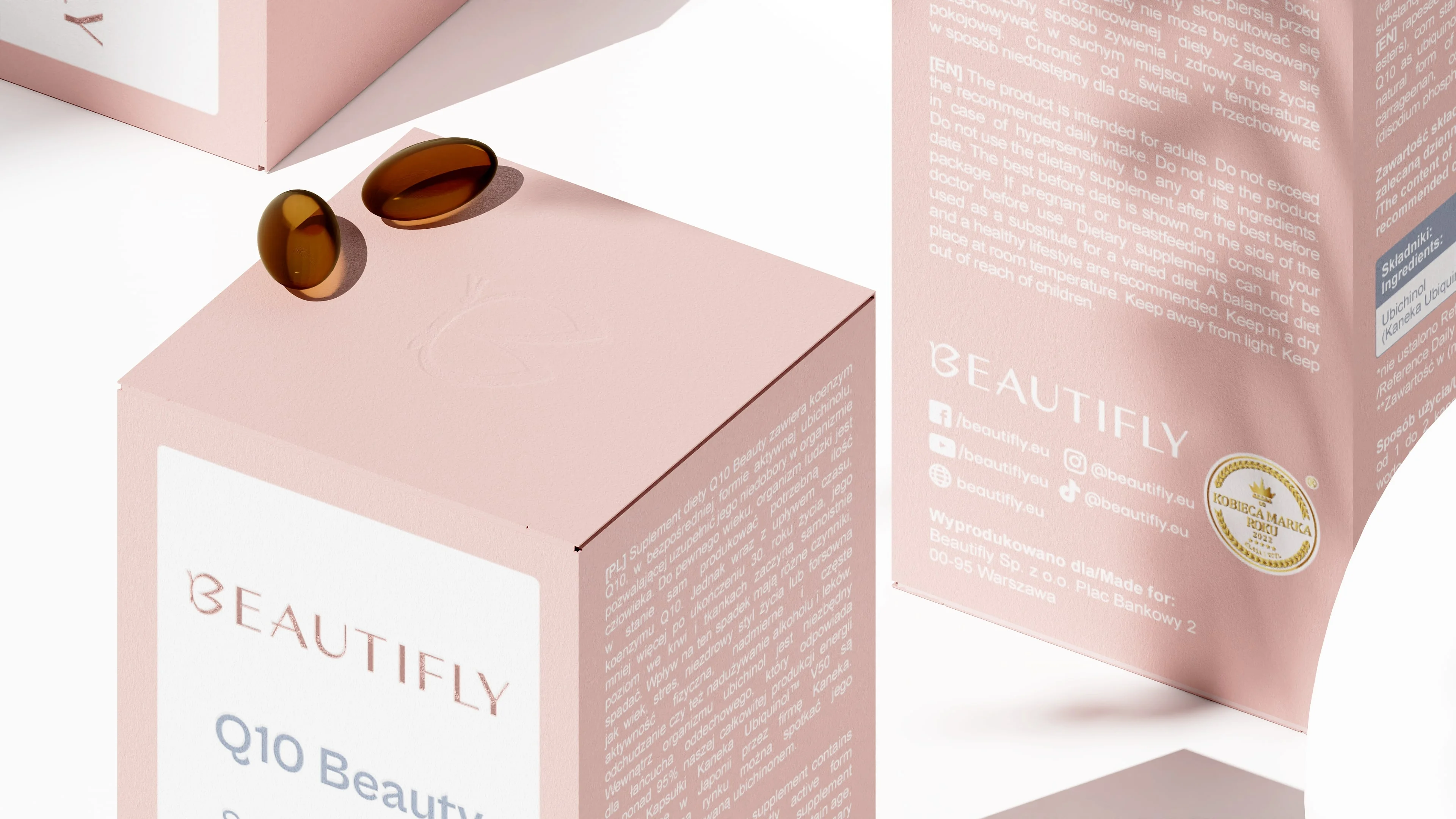 Beautifly Q10 Beauty Koenzym Q10 Ubichinol 30 kapsułek