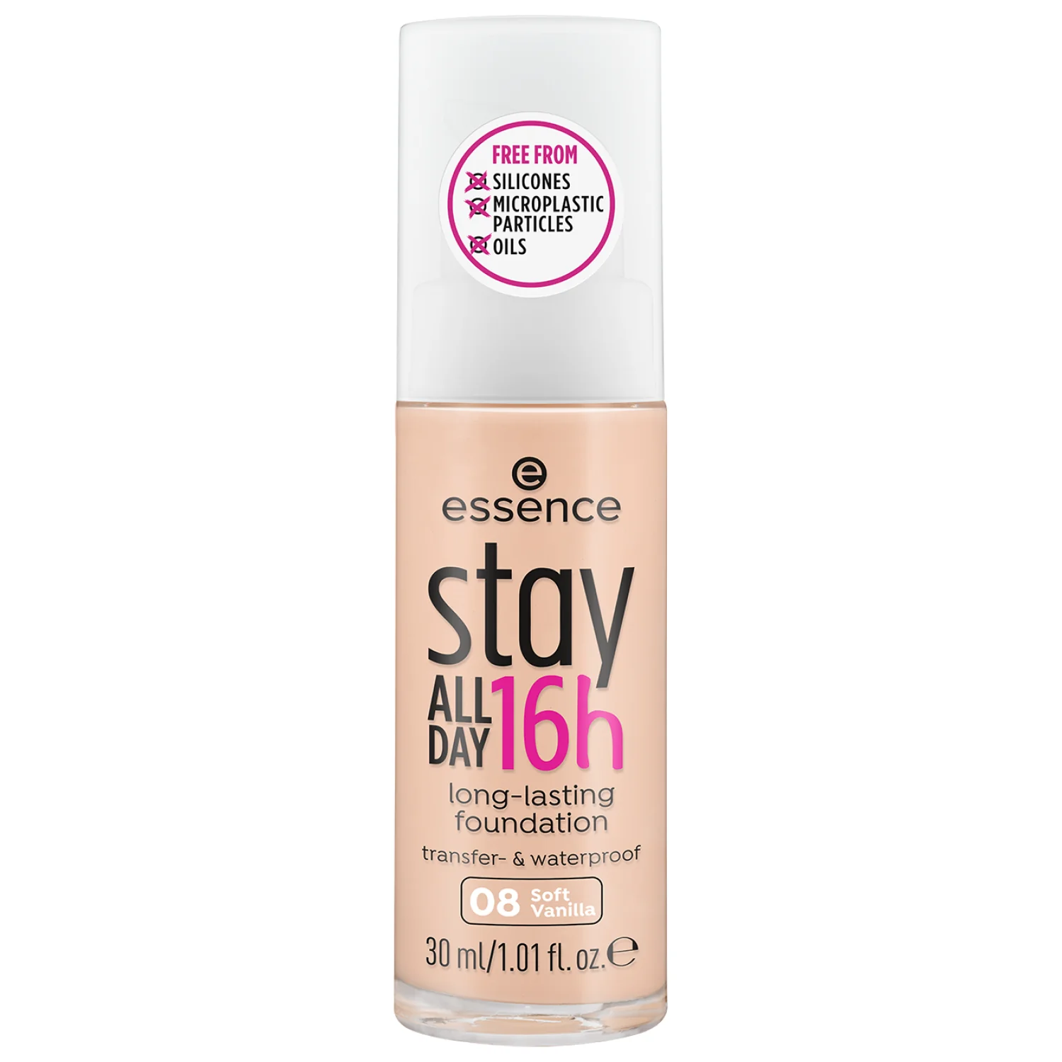 Essence stay ALL DAY 16 h long-lasting Foundation podkład do twarzy 08, 30 ml