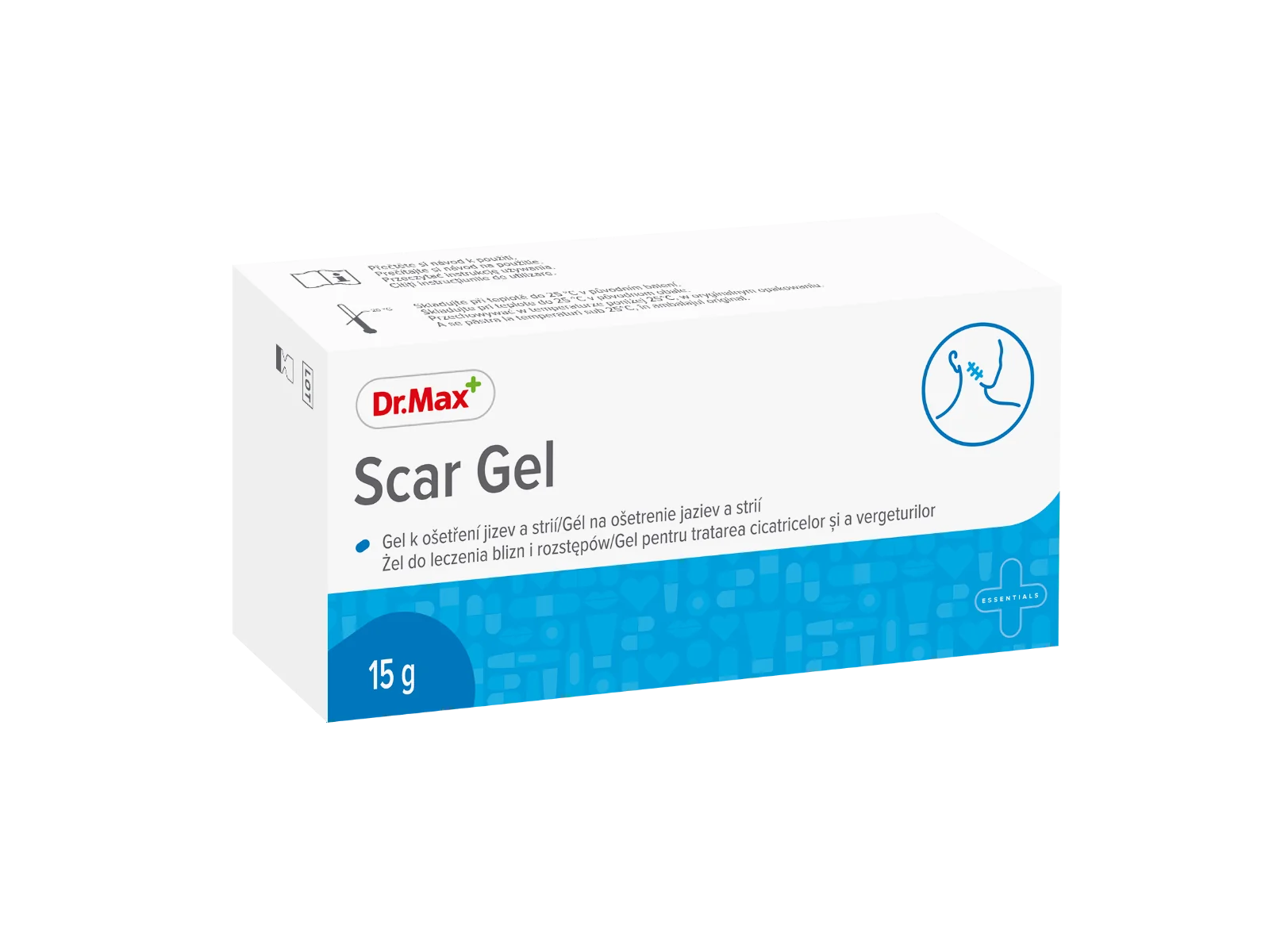 Dr.Max Scar Gel, żel do leczenia blizn i rozstępów, 15g