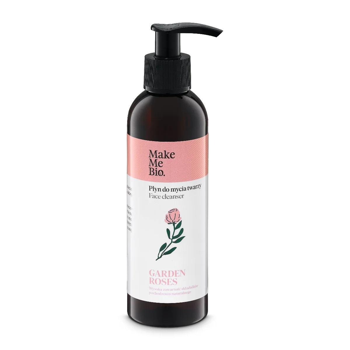 Make Me Bio Garden Roses, płyn do mycia twarzy, 200 ml