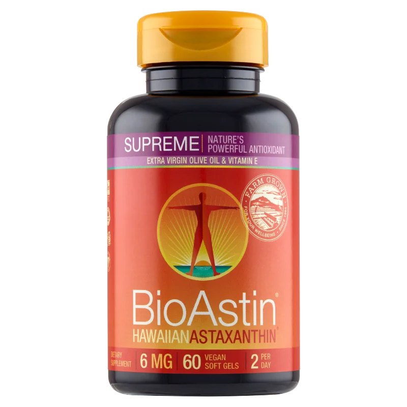 Bioastin Supreme, suplement diety, 60 kapsułek