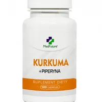 Medfuture Kurkuma + Piperyna, suplement diety, 120 tabletek