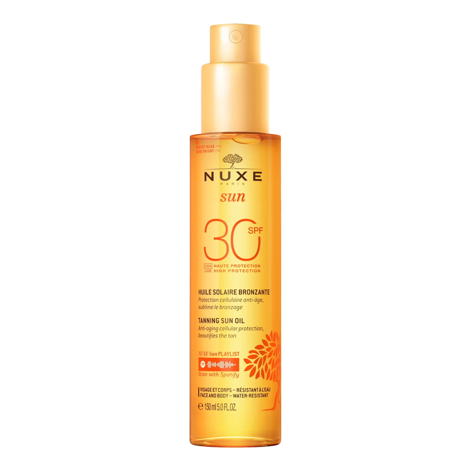 Nuxe Sun zestaw olejek do opalania twarzy i ciała SPF 30, 150 ml + balsam po opalaniu, 100 ml