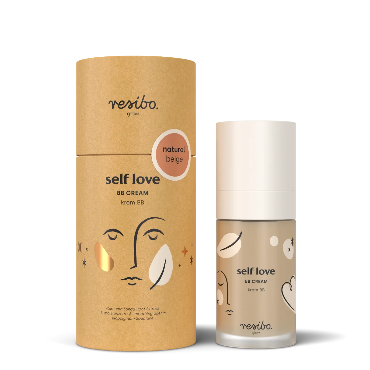 Resibo Self Love krem BB sunny beige, 30 ml