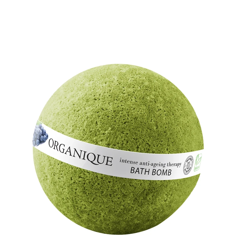 Organique Anti-Ageing Therapy odżywcza kula do kąpieli Grape, 170 g