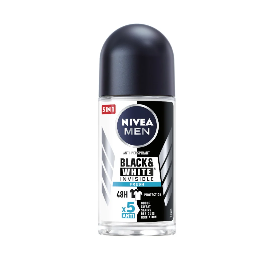 Nivea Men Black & White Fresh antyperspirant w kulce, 50 ml