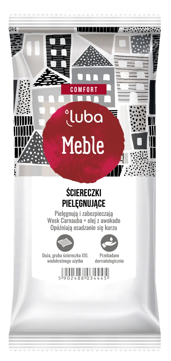 Luba Comfort Meble Ściereczki pielęgnujące, 32 sztuki