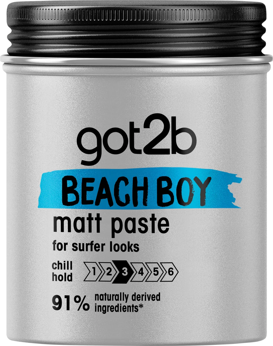 Schwarzkopf got2b Beach Boy Matująca pasta do stylizacji włosów, 100 ml