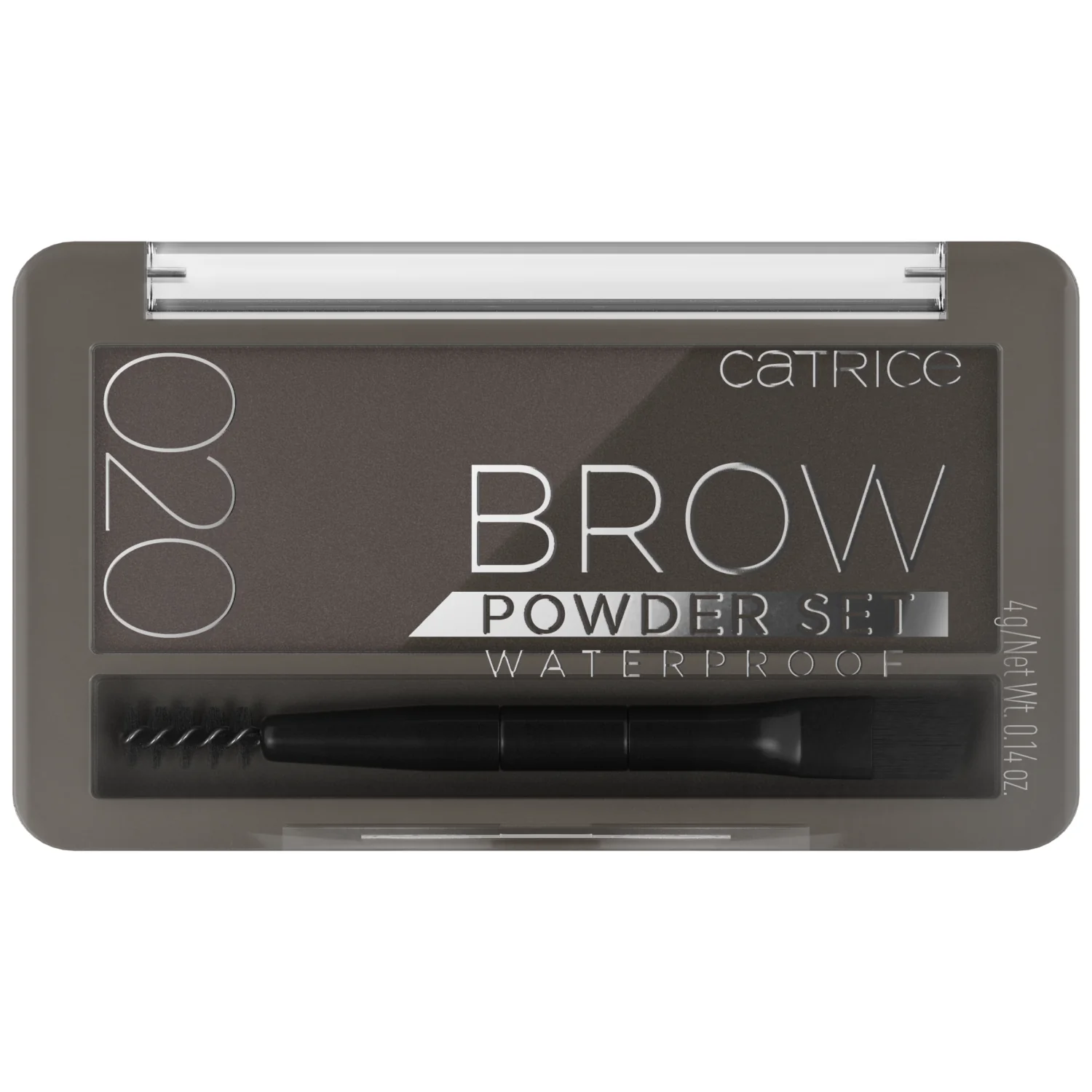 CATRICE Brow Powder Set Waterproof zestaw cieni do brwi 020, 4 g