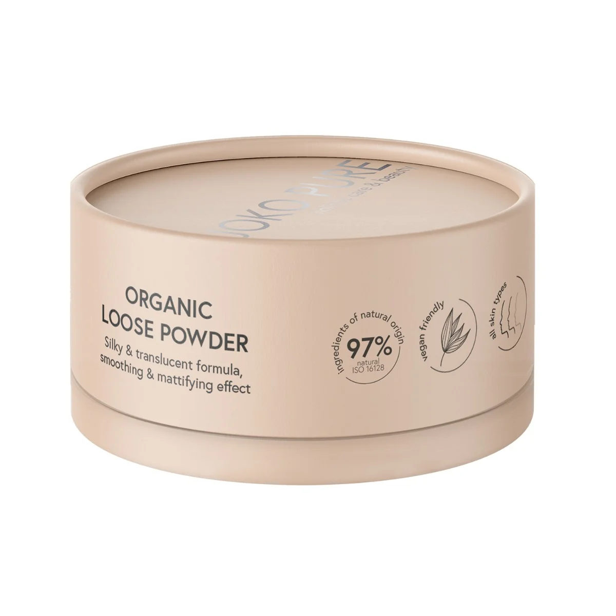 JOKO PURE holistic care & beauty organiczny puder sypki nr 01, 8 g