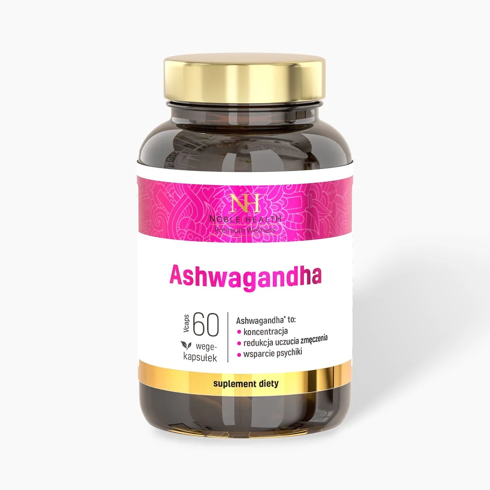 Noble Health Ashwagandha 60 kapsułek