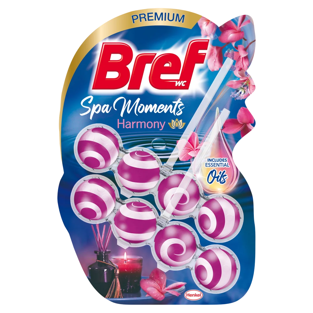 Bref WC Spa Moments Harmony Zawieszka do toalety, 2 x 50 g