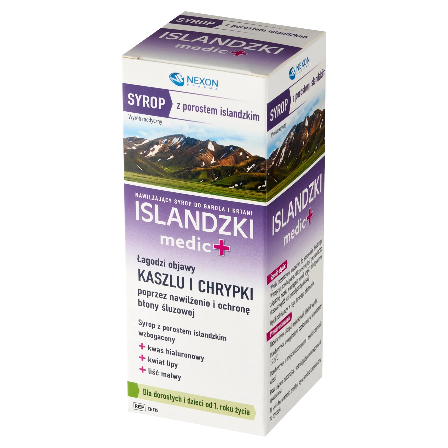 Nexon Pharma Islandzki medic+ syrop, 125 ml