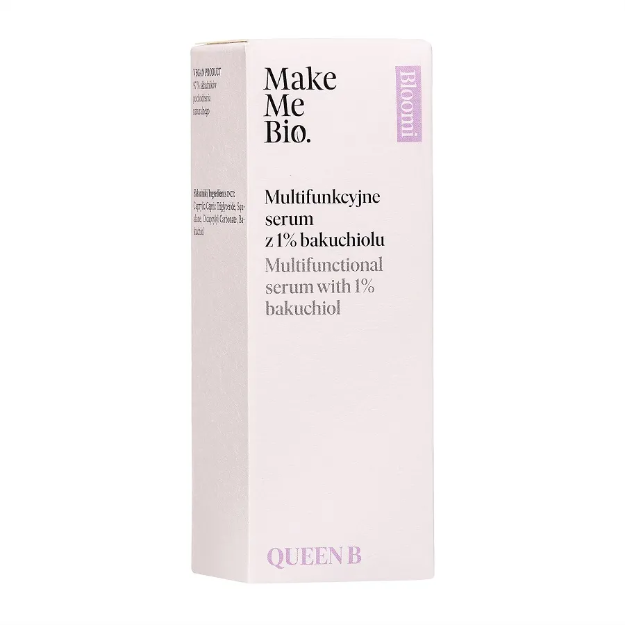 Make Me Bio Bloomi Queen B serum multifunkcyjne z 1% bakuchiolu, 15 ml 