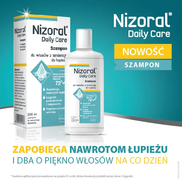 Nizoral Care szampon do włosów z tendencją do łupieżu, 200 ml