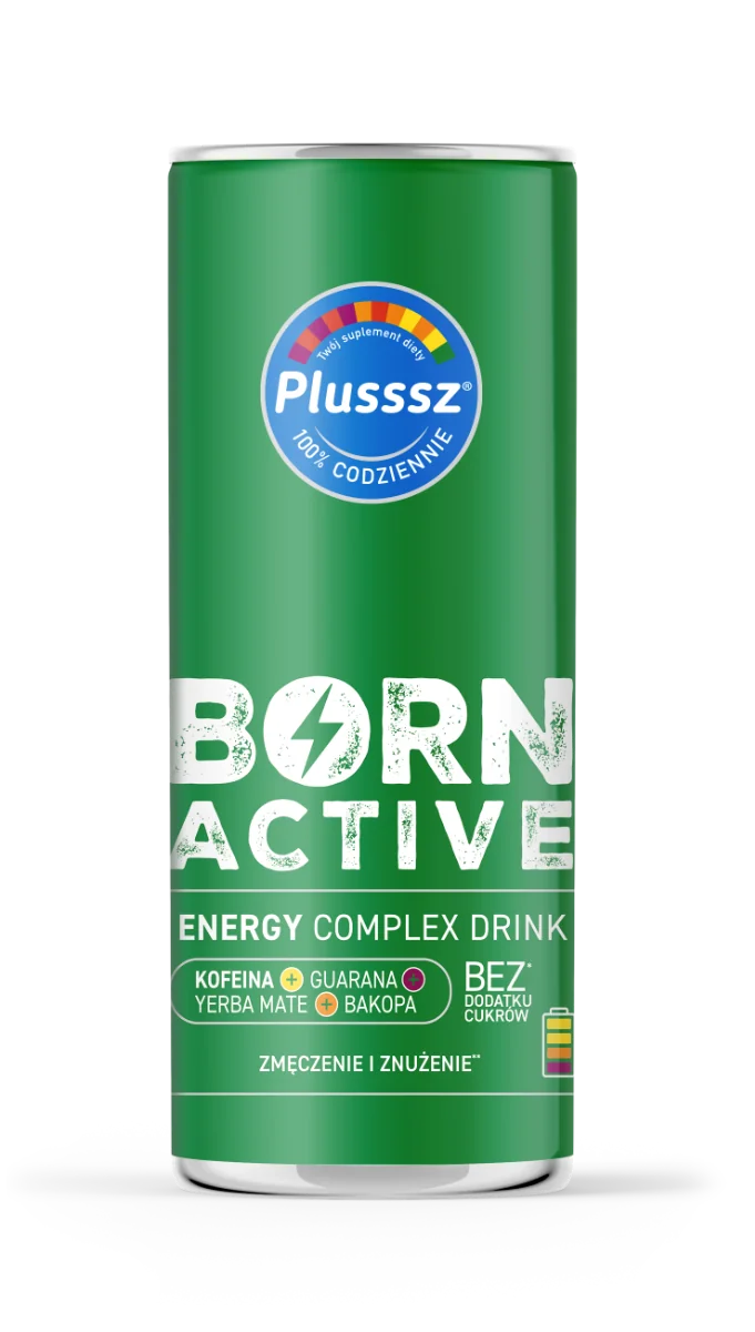 Plusssz Born Active Energy Complex Drink, 250 ml