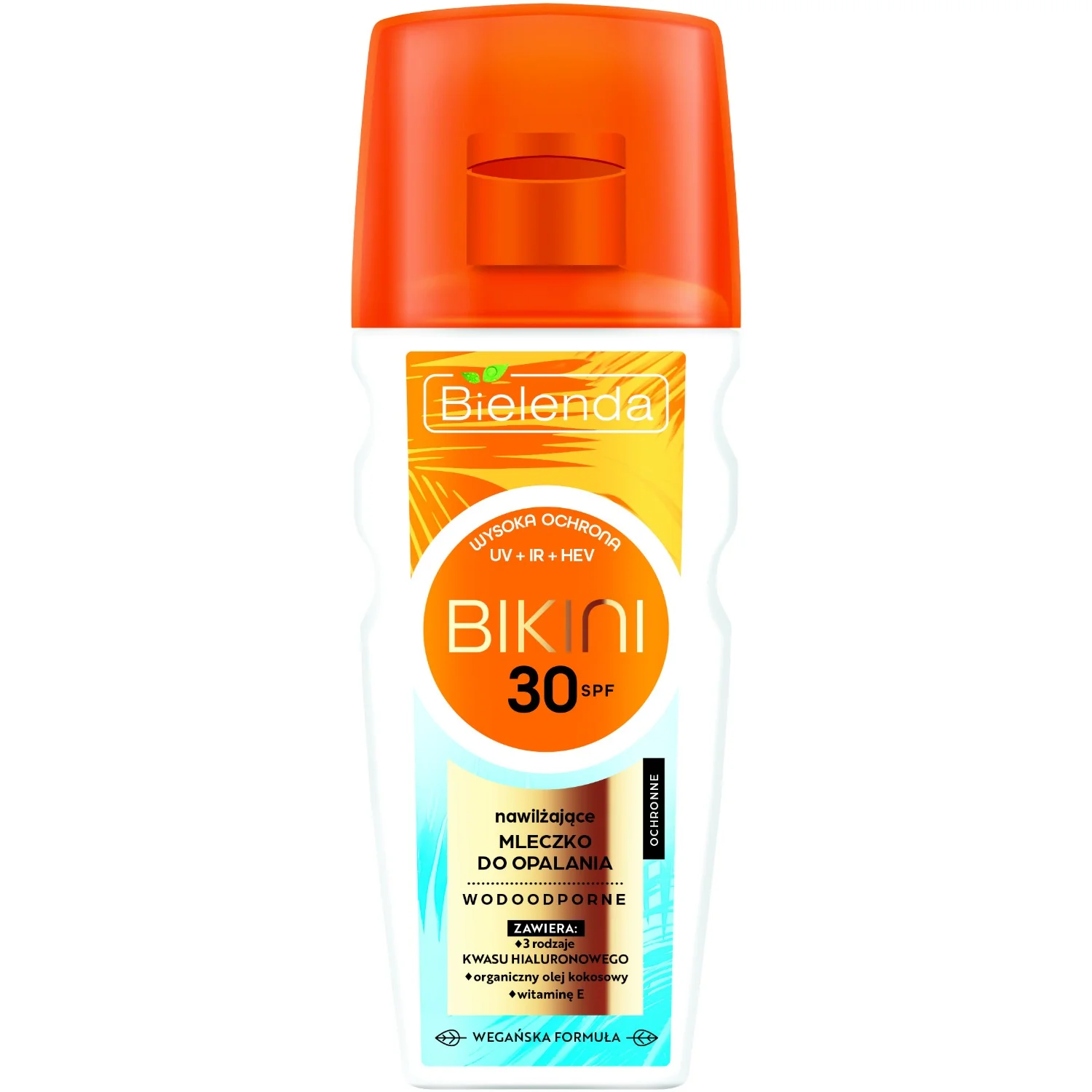 Bielenda Bikini, nawilżające mleczko do opalania SPF30, 175 ml